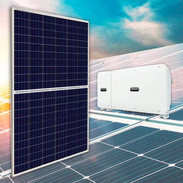 Centrale solaire canadian solar pour revente 36 kWc, Onduleur centralisé Huawei 33KTL