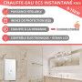 Chauffe-eau instantané ECS - commande électronique LCD - 9 à 24kW (KDE5) - Kospel