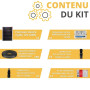 Kit Solaire Rigide pour Camping-Car / Bateau / Tiny House - 100 ou 150 Wc