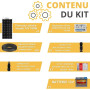 Kit Solaire Souple pour Camping-Car / Bateau / Tiny House - 100 ou 200 Wc + batterie