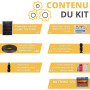 Kit Solaire Rigide pour Camping-Car / Bateau / Tiny House - 100 ou 150 Wc + batterie