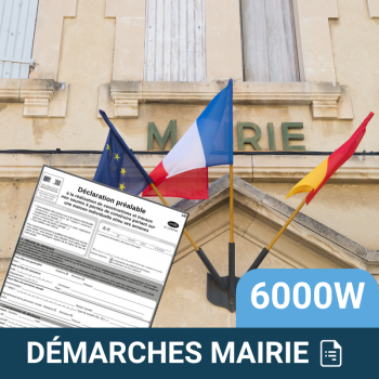 Démarches en mairie - 6KW