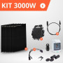 Kit solaire DualSun 500 Wc pour autoconsommation de 3000W